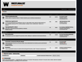forum.wrestlingalert.com screenshot