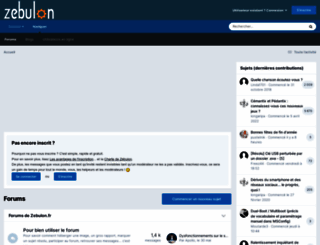 forum.zebulon.fr screenshot