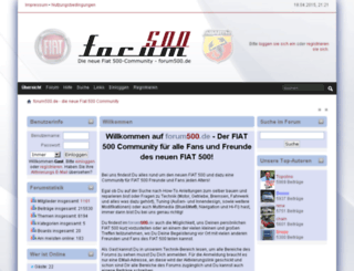 forum500.de screenshot