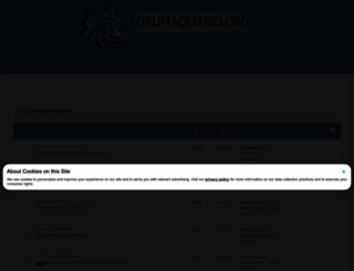 forumaquario.org screenshot