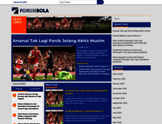 forumbola.org screenshot