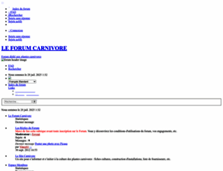 forumcarnivore.org screenshot