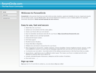 forumcircle.com screenshot