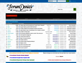 forumdenizi.com screenshot
