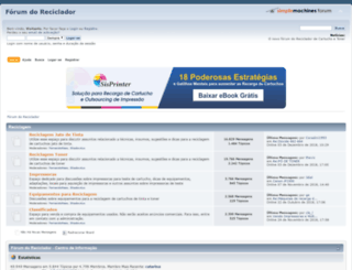 forumdoreciclador.com.br screenshot