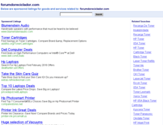 forumdoreciclador.com screenshot