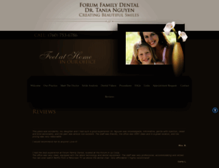 forumfamilydental.com screenshot