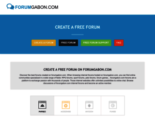 forumgabon.com screenshot