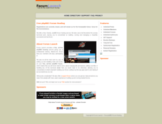 forumlaunch.net screenshot