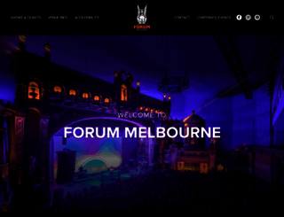 forummelbourne.com.au screenshot