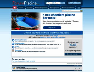 forumpiscine.com screenshot