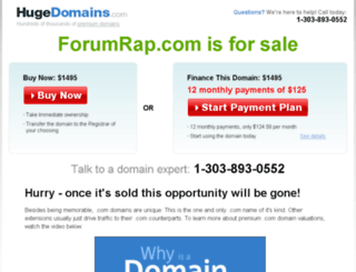 forumrap.com screenshot