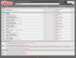 forums.akross.ru screenshot