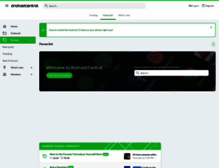 forums.androidcentral.com screenshot