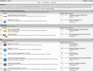 forums.applecentral.com screenshot