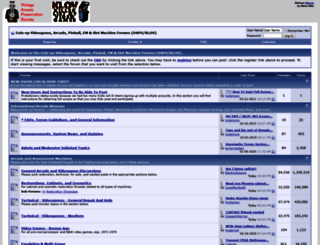 forums.arcade-museum.com screenshot