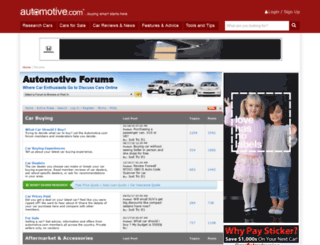 forums.automotive.com screenshot