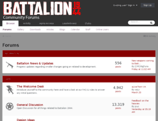 forums.battaliongame.com screenshot