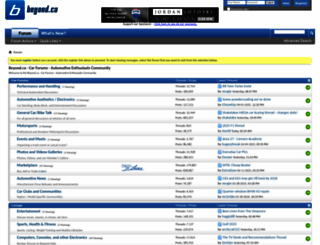 forums.beyond.ca screenshot