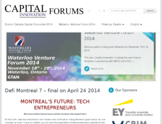 forums.capitalinnovation.ca screenshot