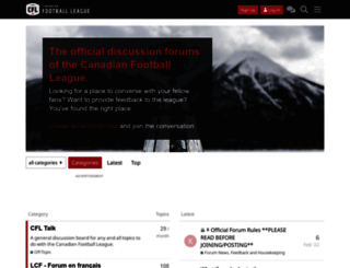 forums.cfl.ca screenshot