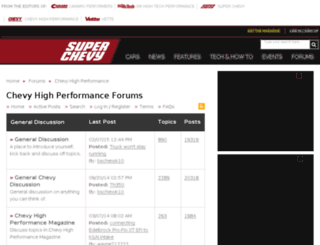 forums.chevyhiperformance.com screenshot