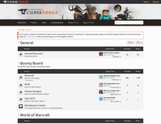 forums.curseforge.com screenshot