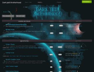 forums.darkjedibrotherhood.com screenshot