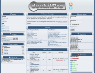 forums.devkitpro.org screenshot