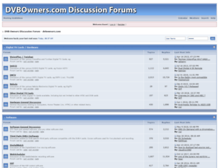 forums.dvbowners.com screenshot