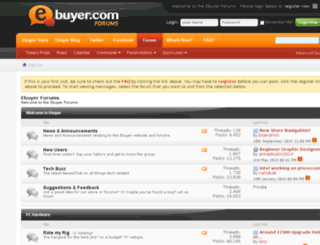 forums.ebuyer.com screenshot