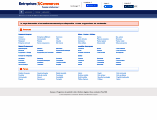 forums.entreprises-commerces.fr screenshot