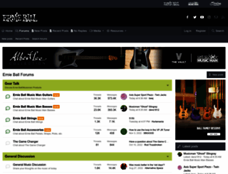 forums.ernieball.com screenshot