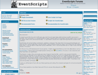 forums.eventscripts.com screenshot