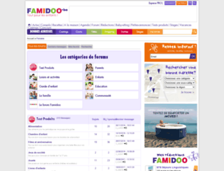forums.famidoo.be screenshot