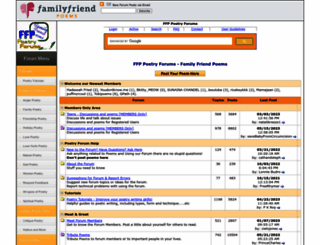 forums.familyfriendpoems.com screenshot