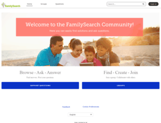 forums.familysearch.org screenshot