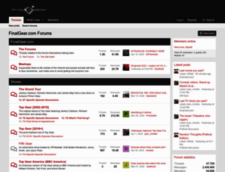 forums.finalgear.com screenshot
