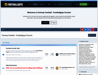 forums.footballguys.com screenshot