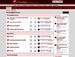 forums.freebsd.org screenshot