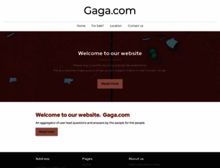 forums.gaga.com screenshot