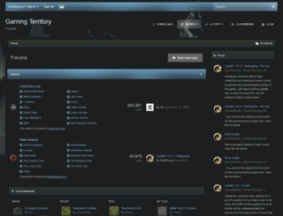 forums.gamingterritory.com screenshot