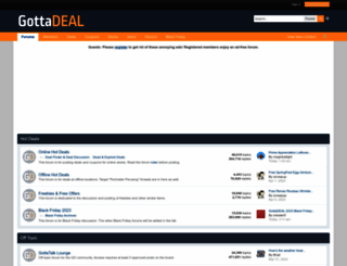 forums.gottadeal.com screenshot