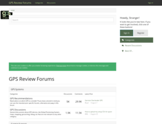 forums.gpsreview.net screenshot