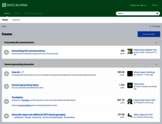 forums.groundspeak.com screenshot