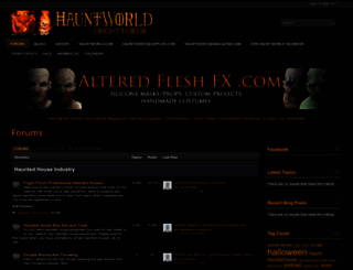 forums.hauntworld.com screenshot