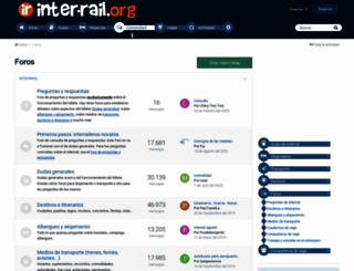 forums.inter-rail.org screenshot