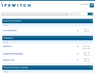 forums.ipswitch.com screenshot