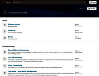 forums.java.net screenshot