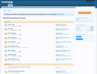 forums.kombiclub.com screenshot